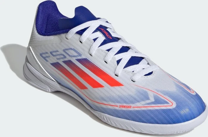 adidas F50 League IN cloud white/solar red/lucid blue (Junior)