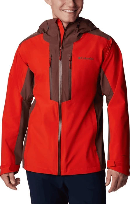 Columbia Peak Creek Funktionsjacke spicy/light raisin (Herren)