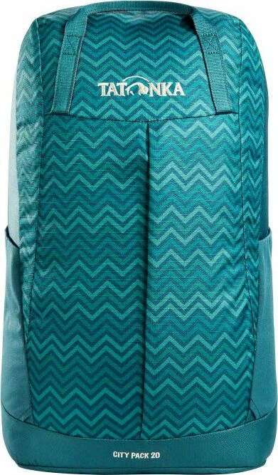 Tatonka City Pack 20 teal green/zig zag