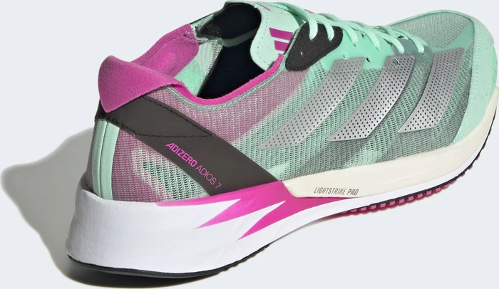 adidas Adizero Adios 7 pulse mint/silver metallic/core black (Damen)