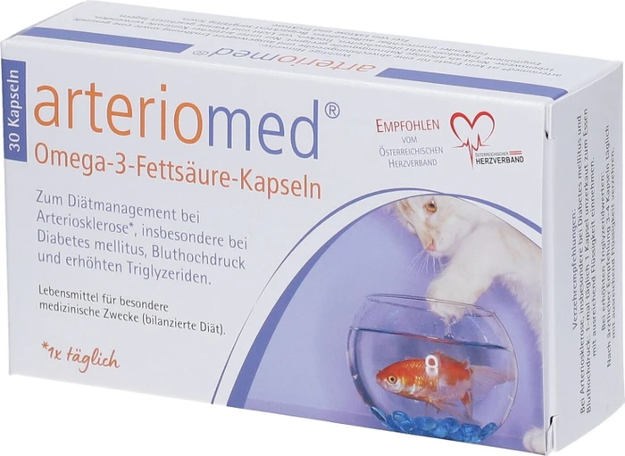 Arteriomed Omega-3-Fettsäure Kapseln, 30 Stück
