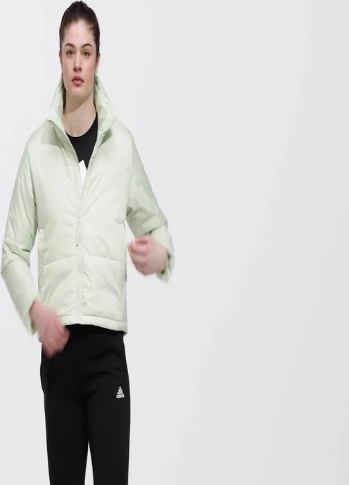 adidas BSC Insulated Jacke linen green (Damen)