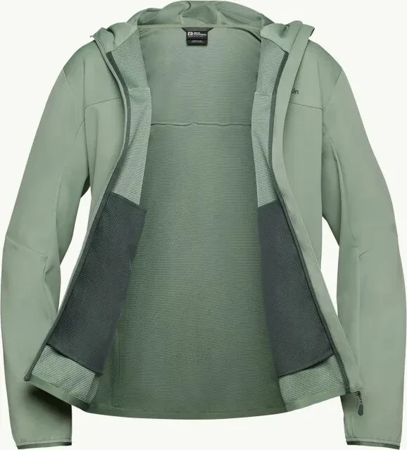 Jack Wolfskin Feldberg Hoody Funktionsjacke eucalyptus (Herren)