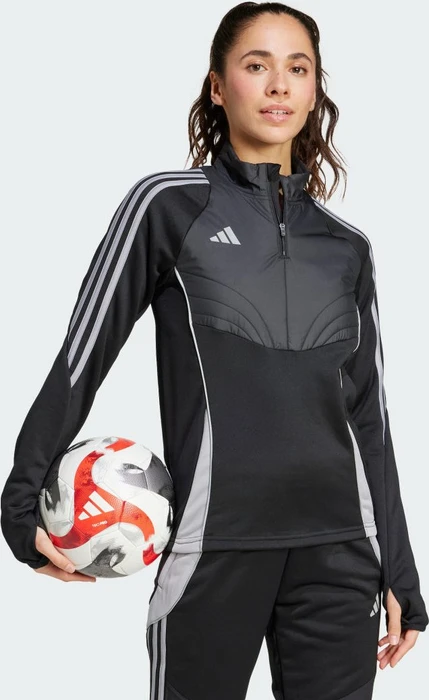 adidas Tiro 24 Winterized Top Funktionsshirt langarm black/light onix (Damen)