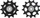 Shimano Schaltrollensatz (Y3JF98010)