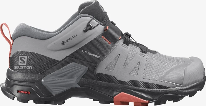 Salomon X Ultra 4 GTX alloy/quiet shade/burnt sienna (Damen)