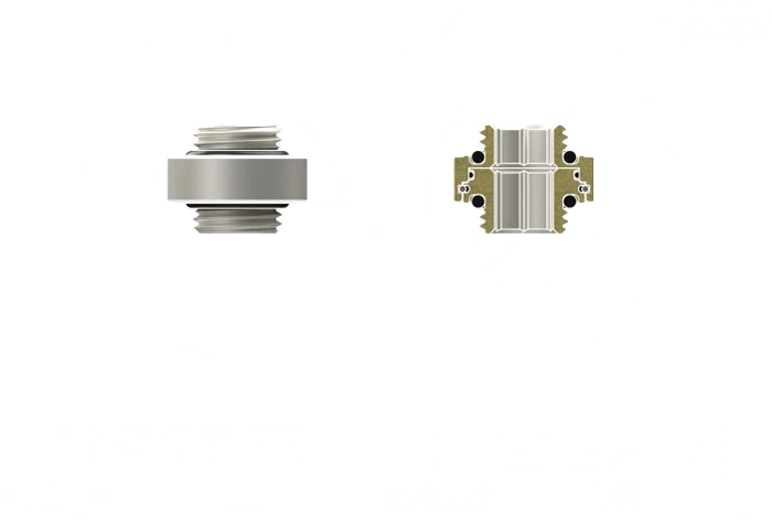 Thermal Grizzly DeltaMate Extender MM7R, G1/4", matt nickel