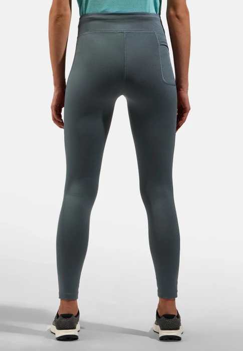 Odlo Essentials Tights Laufhose lang dark slate (Damen)