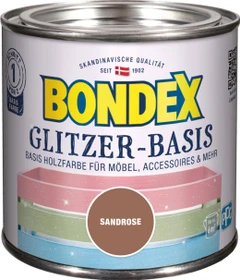 Bondex Glitzer-Basis Holzfarbe innen sandrose, 500ml