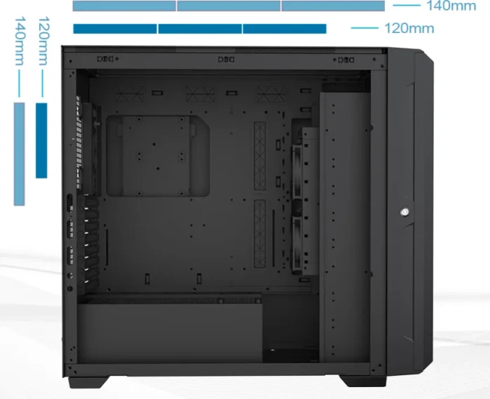 SilverStone Case Storage CS383, schwarz