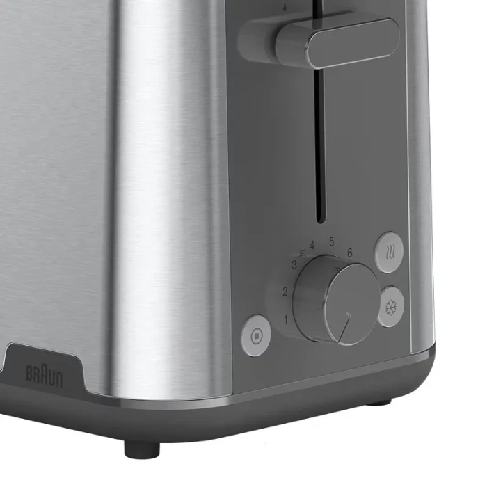 Braun HT 1510 GY PurShine Toaster