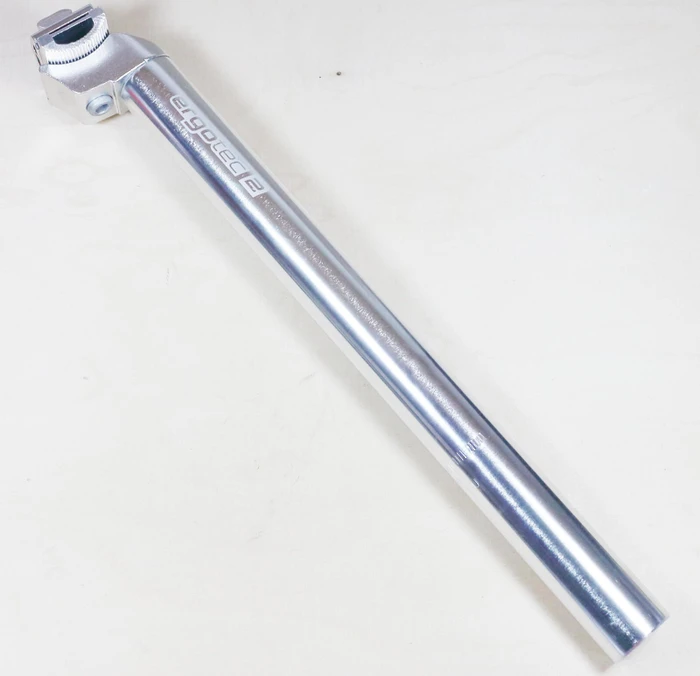 Humpert 30.4mm/350mm 18mm Setback Sattelstütze silber