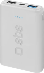 SBS Mobile Pocket Power Bank 5000mAh weiß
