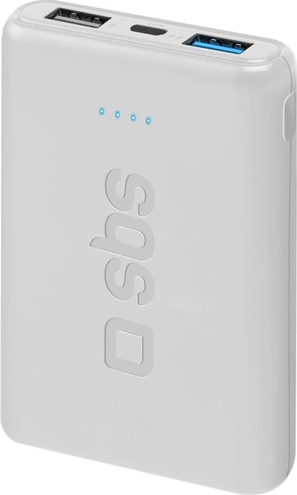 SBS Mobile Pocket Power Bank 5000mAh weiß