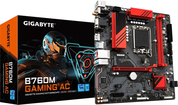 GIGABYTE B760M Gaming AC (Intel 1700)