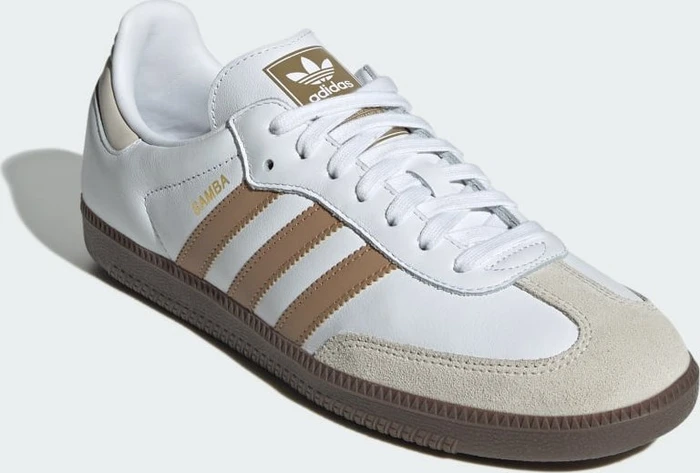 adidas Samba cloud white/cardboard/gum
