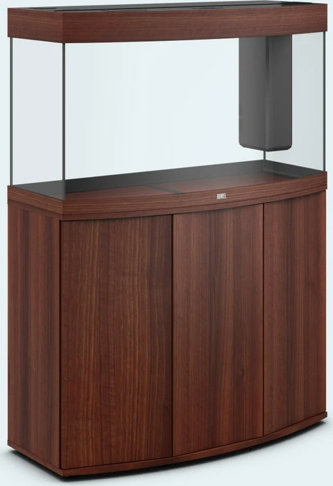 Juwel Vision 180 LED Aquarium-Set mit Unterschrank, dunkles Holz/dunkles Holz, 180l