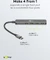 Wentronic goobay Slim 4-Port USB-Hub, 4x USB-C 3.0, USB-C 3.0 [Stecker] Vorschaubild