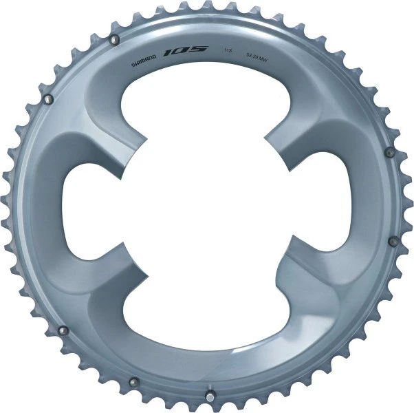 Shimano 105 FC-R7000 53 Zähne Kettenblatt silber