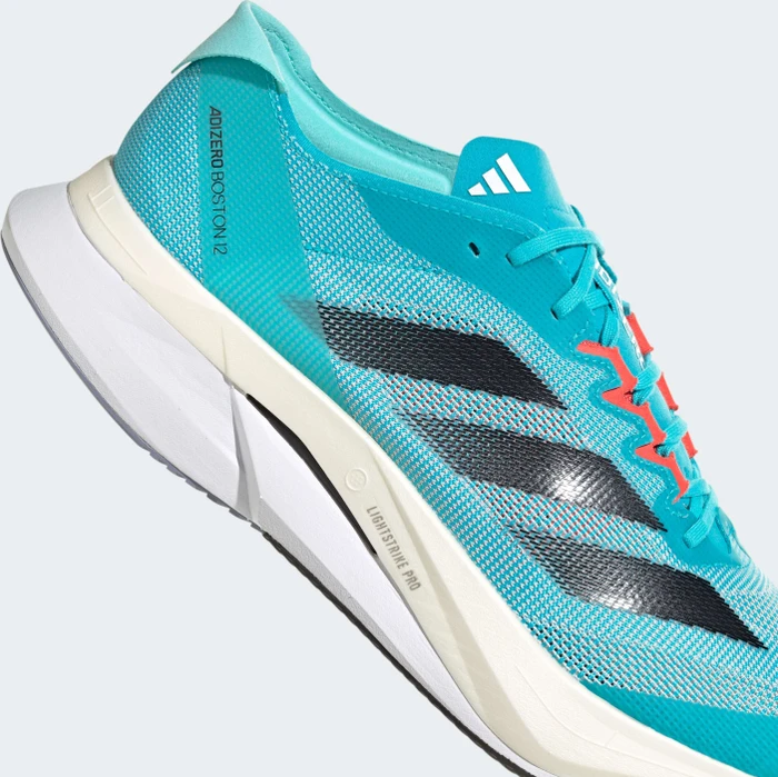 adidas Adizero Boston 12 lucid cyan/core black/flash aqua