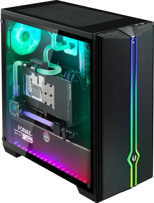 BitFenix Saber TG, Glasfenster