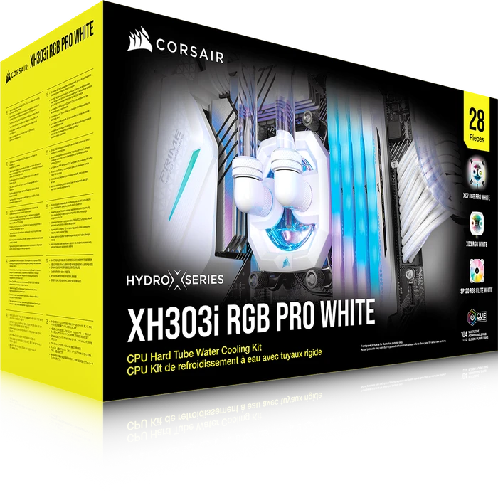 Corsair Hydro X Series iCUE XH303i RGB PRO Custom Cooling Kit, weiß