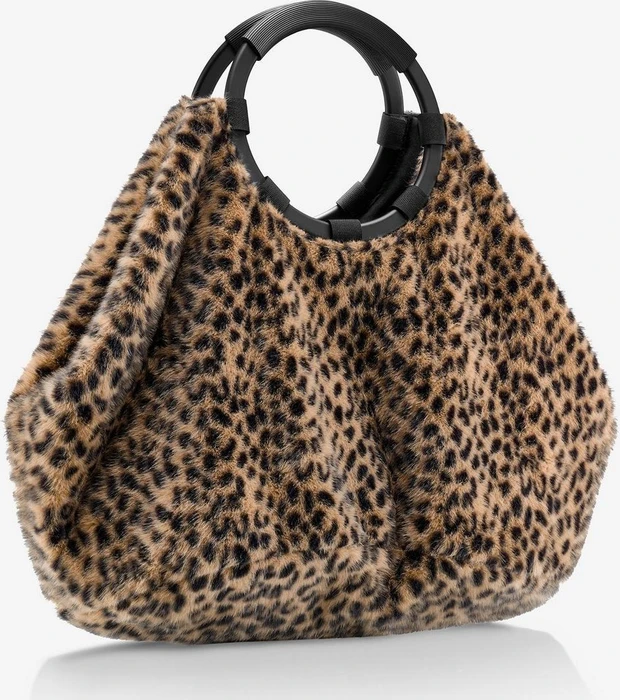 Reisenthel loopbag hobo Handtasche leo fake fur