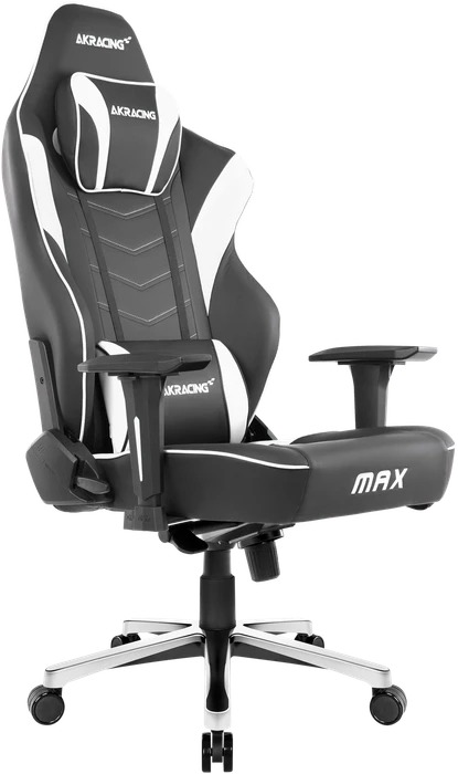 AKRacing Master Max Gamingstuhl, schwarz/weiß
