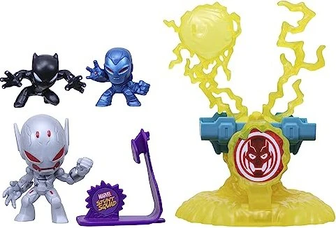 Hasbro Marvel Stunt Squad - Black Panther und Iron Man vs. Ultron