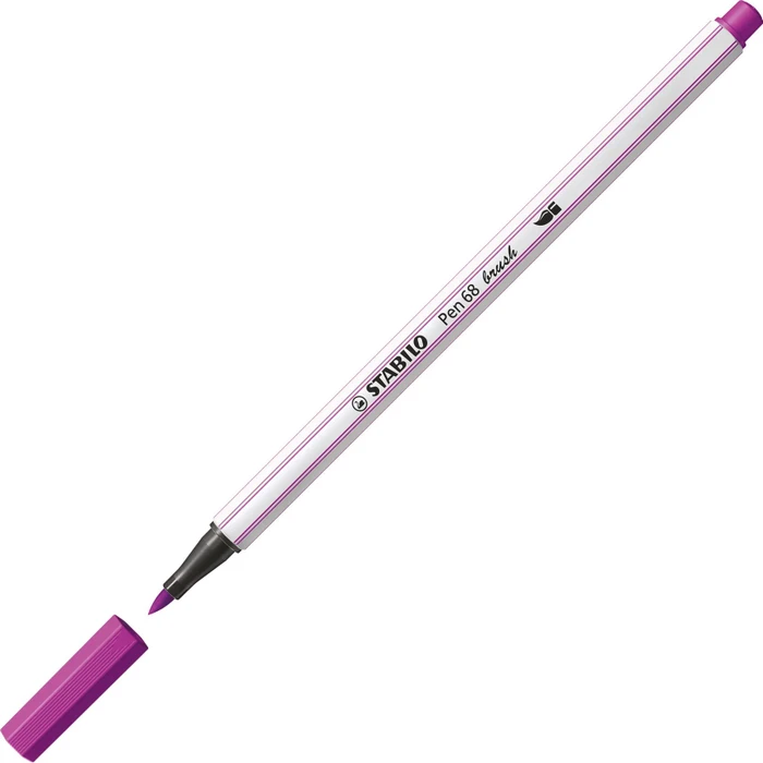 STABILO Pen 68 brush Arty sortiert, 10er-Set, Etui