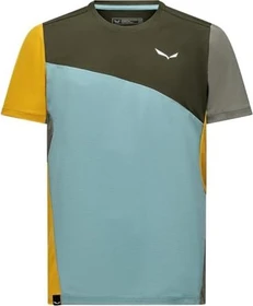 Salewa Puez Sporty Dry'Ton Funktionsshirt kurzarm dark olive/multi (Herren)