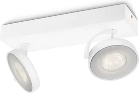 Philips myLiving Spot Clockwork 2-flammig weiß
