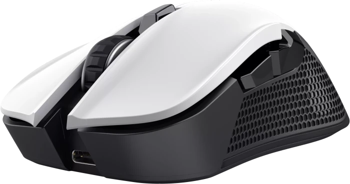 Trust Gaming GXT 923W YBAR Wireless Gaming Mouse weiß/schwarz, USB