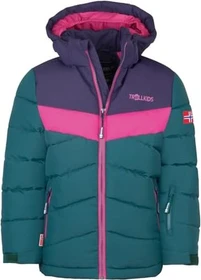 Trollkids Gryllefjord Funktionsjacke midnight petrol (Junior)