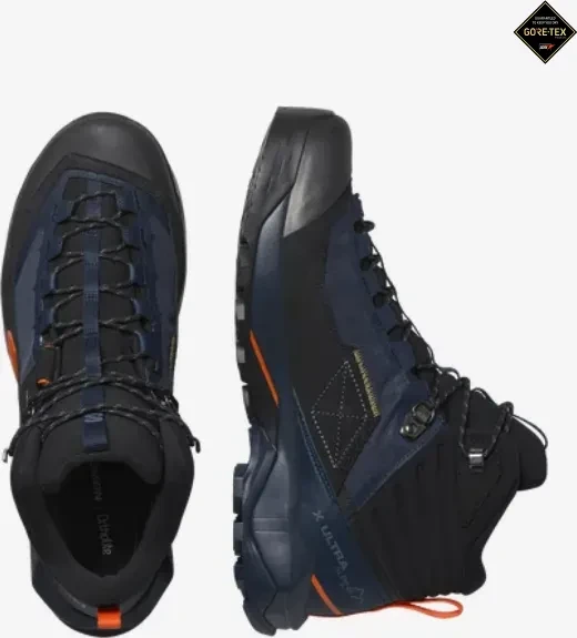 Salomon X Ultra Alpine Mid GTX blue nights/black/red orange (Herren)