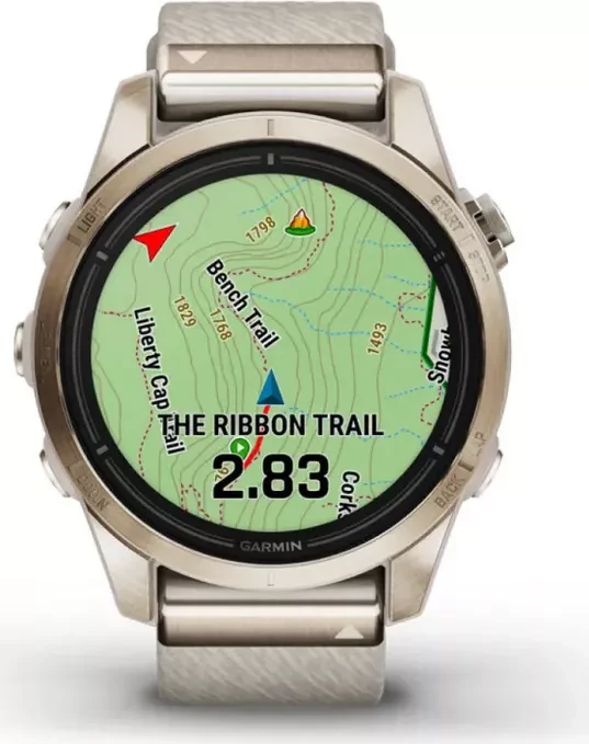 Garmin epix 2S Pro Sapphire cream heather/soft gold