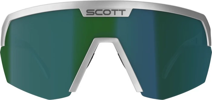 Scott Sport Shield Supersonic Edt. silver/green chrome