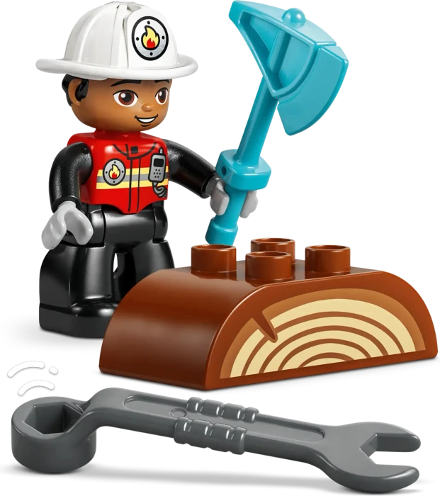 LEGO DUPLO - Löschauto mit Schlauch und Feuerwehrmann