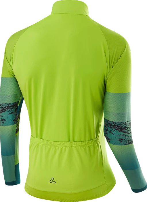 Löffler Shalerock Trikot langarm light green (Herren)