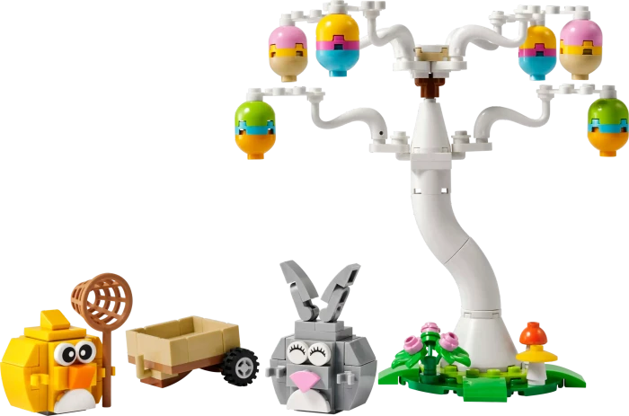 LEGO Osterhase und Ostereiersuche
