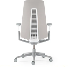 Haworth Fern Bürostuhl, Rahmen snow, beige