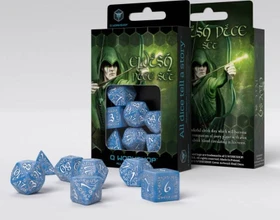 Q-Workshop Würfelset Elvish - glacier & white