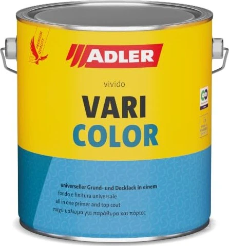 Adler Vivido Varicolor außen grau (RAL7035), 2.5l