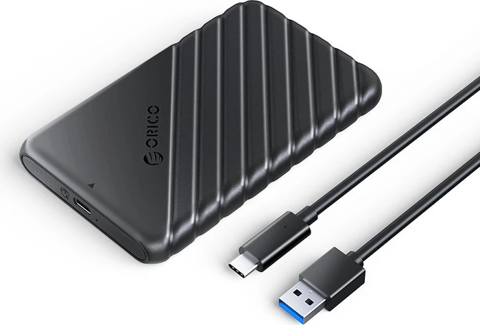 Orico 25PW1-C3, 2.5" HDD Enclosure, schwarz, 2.5", USB-C 3.0