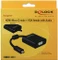 DeLOCK HDMI Mikro-D/VGA Adapter mit Audio schwarz Vorschaubild