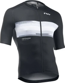 Northwave Force Evo Trikot kurzarm schwarz/weiß (Herren)