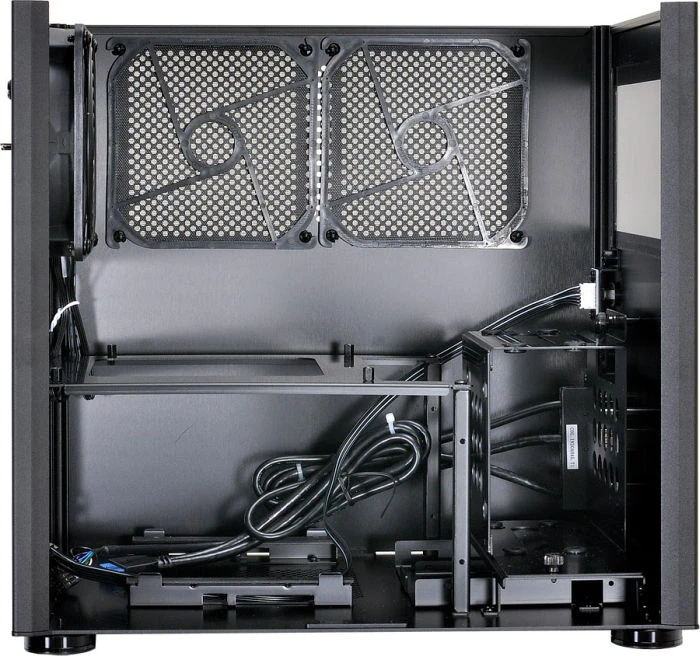 Lian Li PC-Q36WX schwarz, Acrylfenster, Mini-ITX