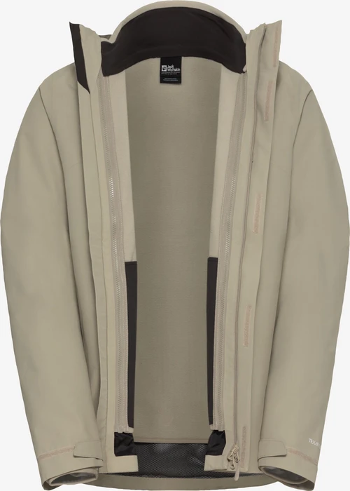 Jack Wolfskin Altenberg 3in1 Funktionsjacke linen (Herren)