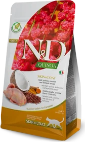 Farmina N&D Quinoa, Skin & Coat Wachtel & Kokosnuss Adult, 1.50kg