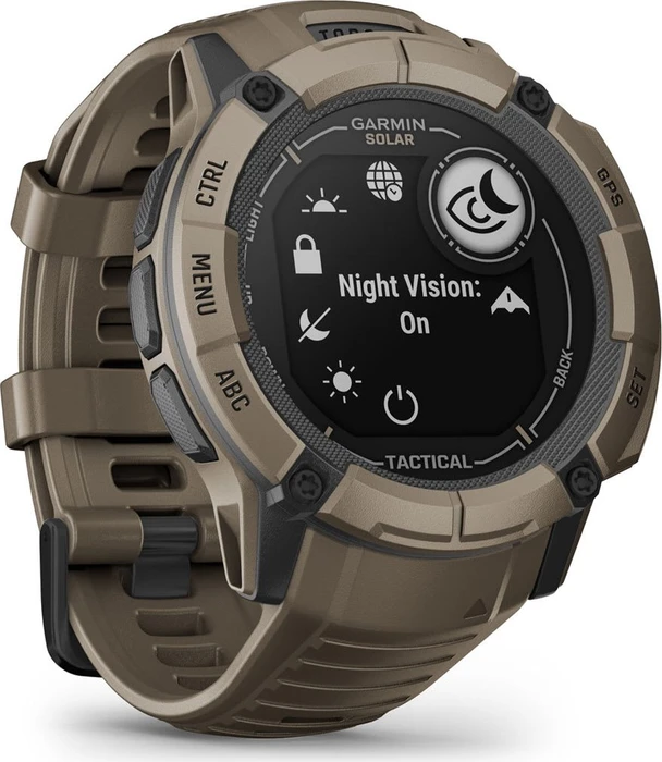 Garmin Instinct 2X Solar Tactical Edition coyote tan